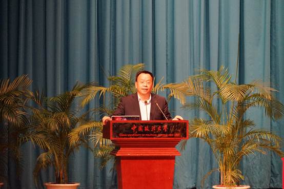 以诚信承载厚德，以公平践行明法——时建中副校长在凤凰彩票
2018级新生入学典礼上的讲话